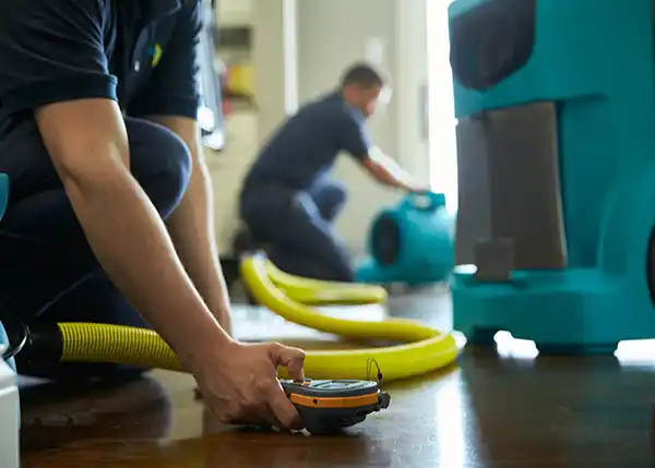 water damage restoration service Haslet